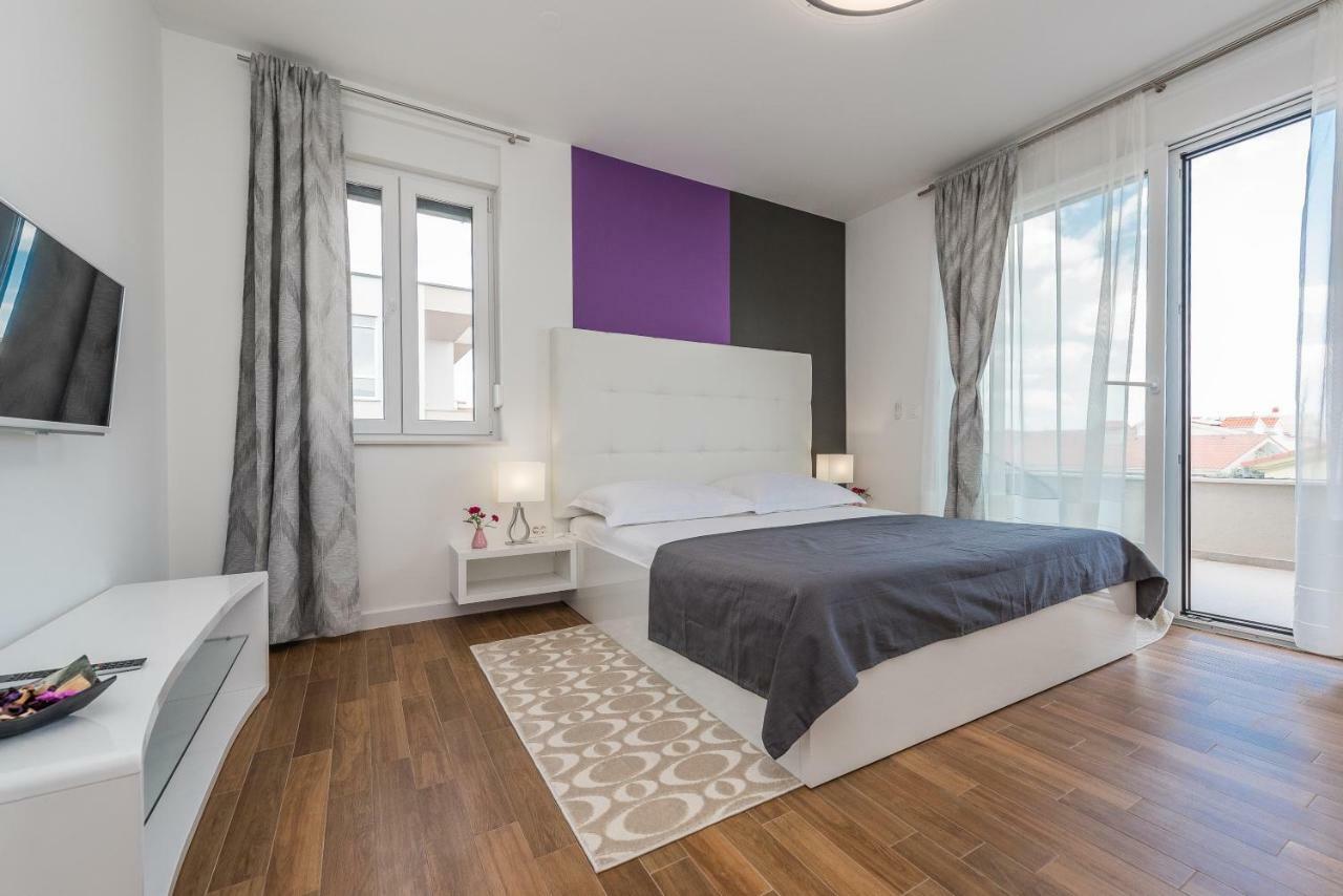 Apartmán Luxury Penthouse Mandre Exteriér fotografie