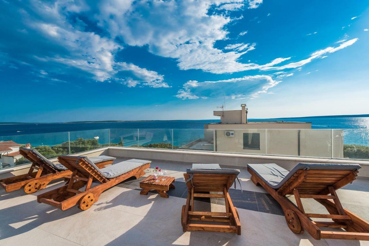 Apartmán Luxury Penthouse Mandre Exteriér fotografie
