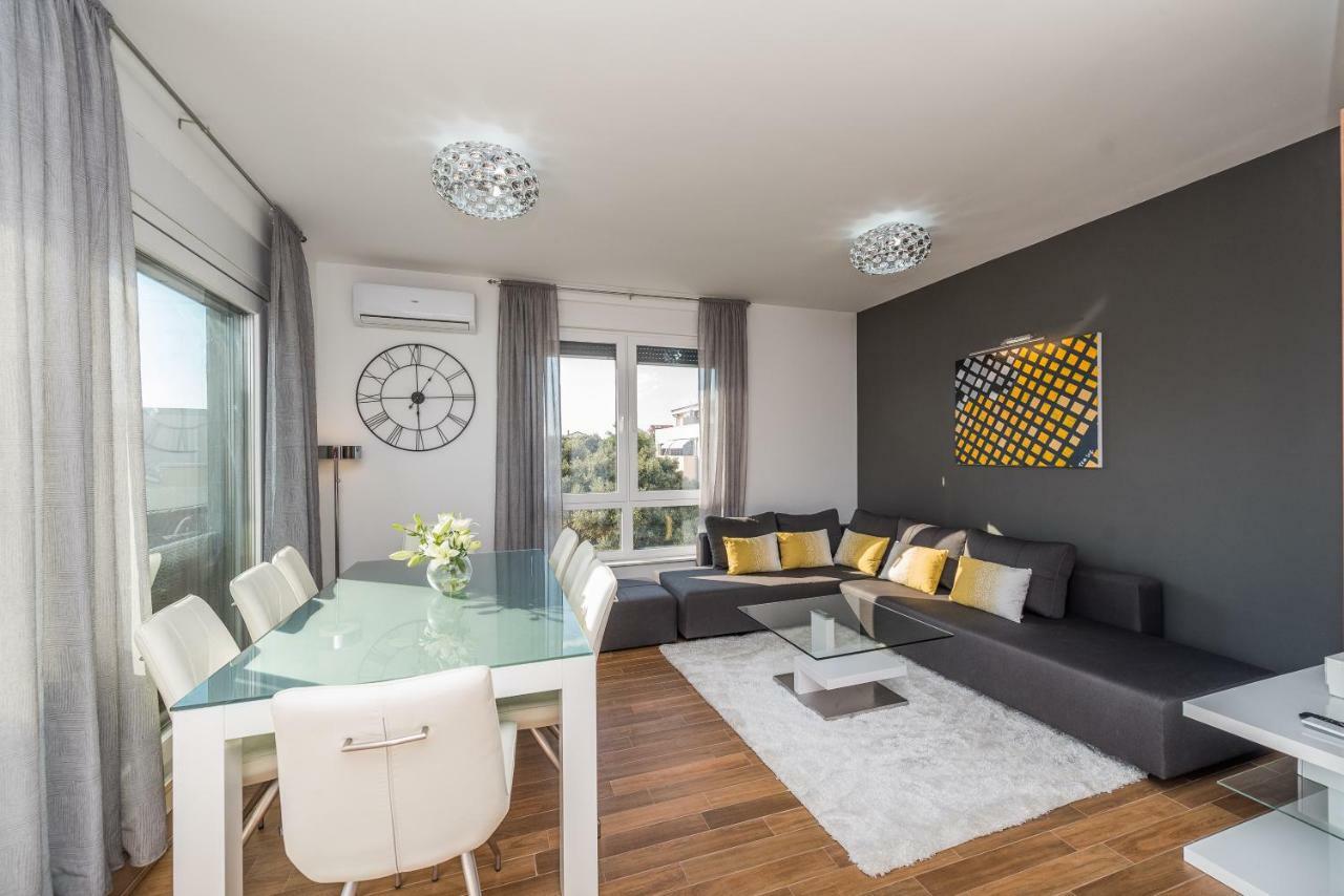 Apartmán Luxury Penthouse Mandre Exteriér fotografie