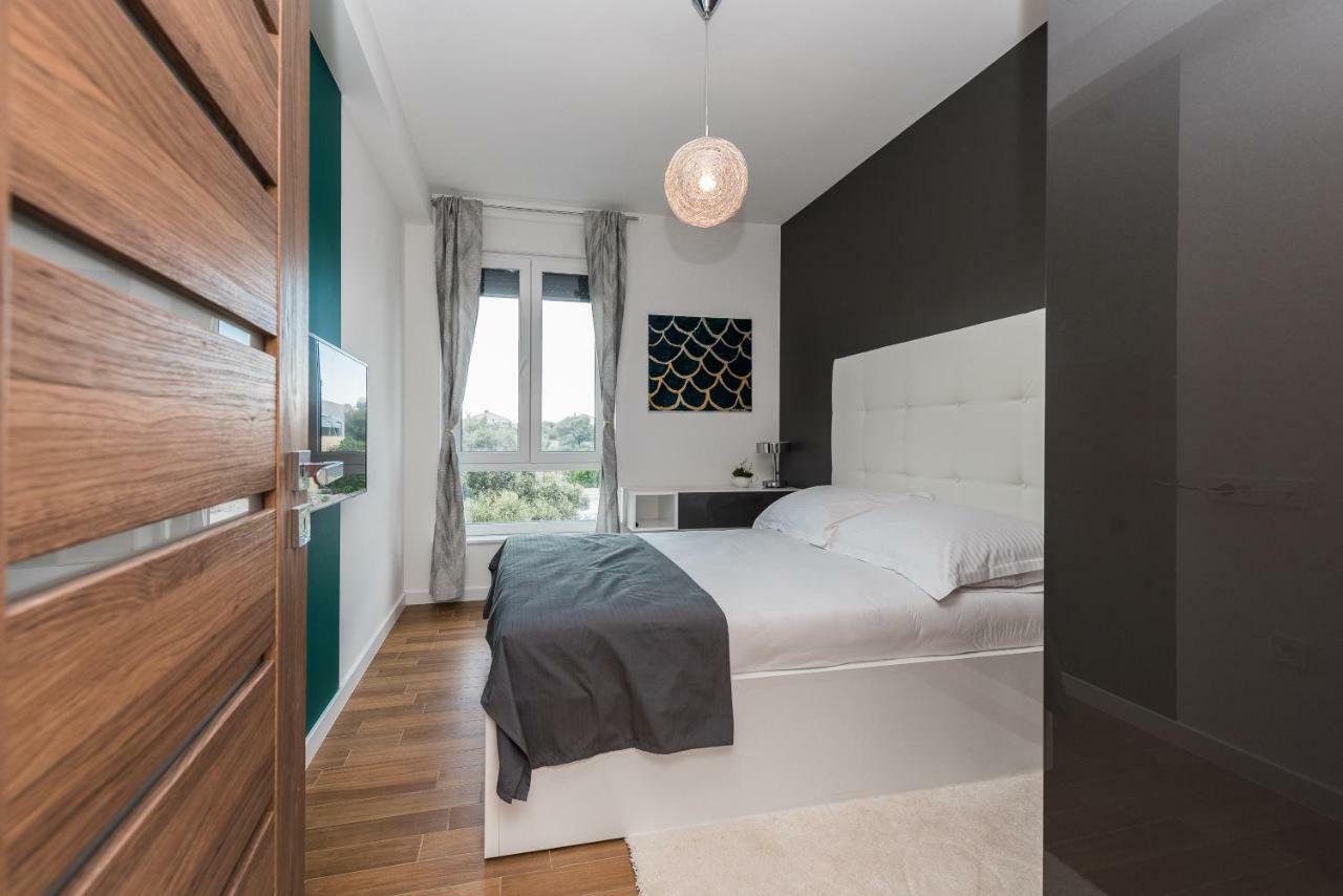 Apartmán Luxury Penthouse Mandre Exteriér fotografie
